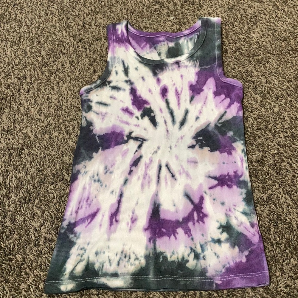 Tie dyed tank top